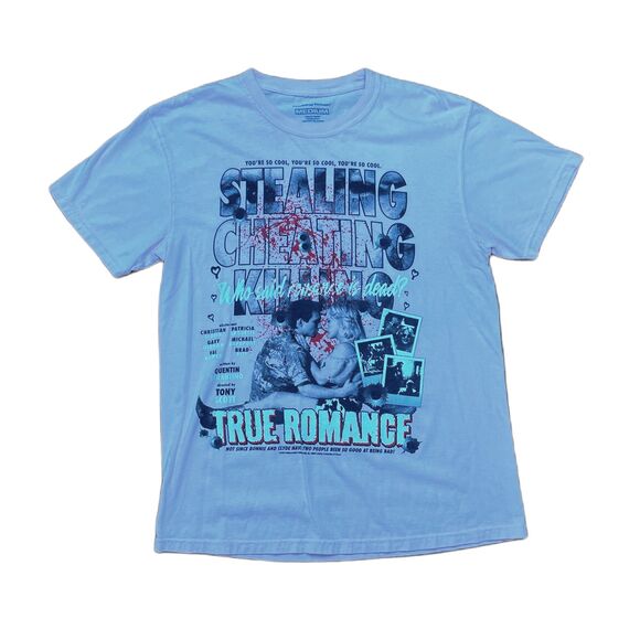 Rucking Fotten Pink True Romance Tarantino T Shirt Tee Top  Mens Size Large - Picture 3 of 7